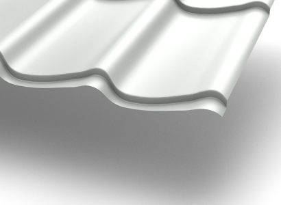 Геометрия формы металлочерепицы Ламонтерра